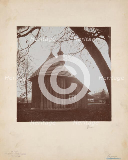 Church of St Anne - general view structure from the north-east, Lapczyca. between 1910-1914. Creator: Unknown.