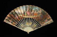 Fan, third quarter 18th century. Creator: Unknown.