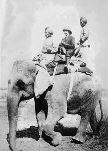 King Emperor's Hunt in India, 1911. Creator: Bain News Service.