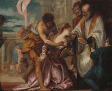 The Martyrdom and Last Communion of Saint Lucy, c. 1585/1586. Creator: Paolo Veronese.