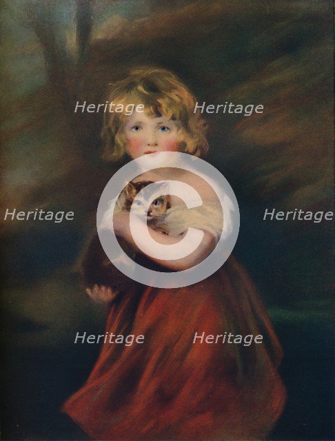 'Elizabeth Jane Hinchcliffe', 1805, (1922). Artist: John James Masquerier.