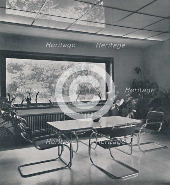 'Breakfast room in a house in Bucharest by Rudolf Frankel', 1942. Artist: Unknown.