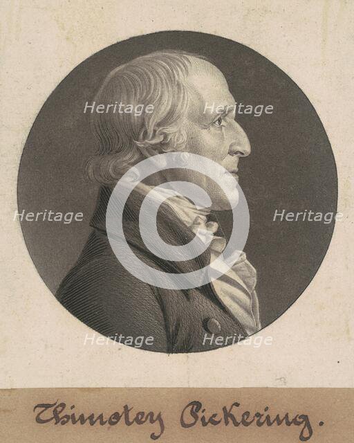 Timothy Pickering, 1806. Creator: Charles Balthazar Julien Févret de Saint-Mémin.