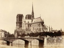 Notre-Dame (Abside), 1860s. Creator: Edouard Baldus.