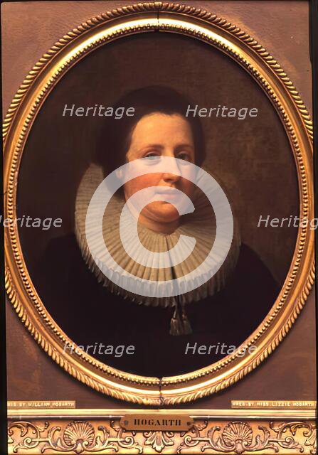 Miss Mary Lewis, 1755. Creator: William Hogarth.