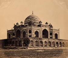 India: the 'tomb of the Emperor Hoomaon where Major Hodson captured the King of Delhi', c1858. Creator: Felice Beato.