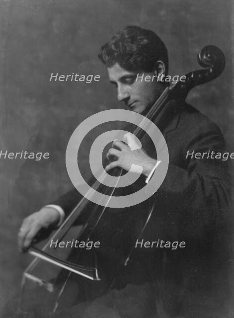 Peula, Michael, Mr., portrait photograph, 1916. Creator: Arnold Genthe.