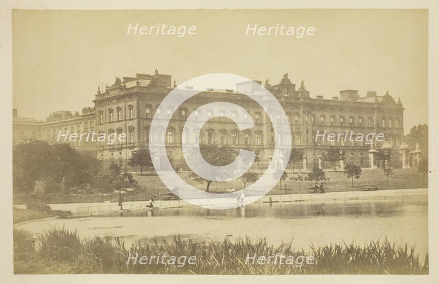 Buckingham Palace, 1850-1900. Creator: Unknown.
