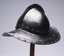 Civil war helmet, c1642-c1648. Artist: Unknown