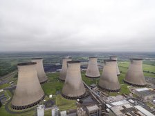 Cottam Power Station, Outgang Lane, Cottam, Treswell, Bassetlaw, Nottinghamshire, 2018. Creator: James O Davies.