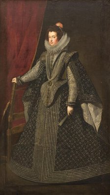 Portrait of Elisabeth of France (1602-1644), Queen consort of Spain, 1630s. Creator: Velàzquez, Diego (1599-1660).