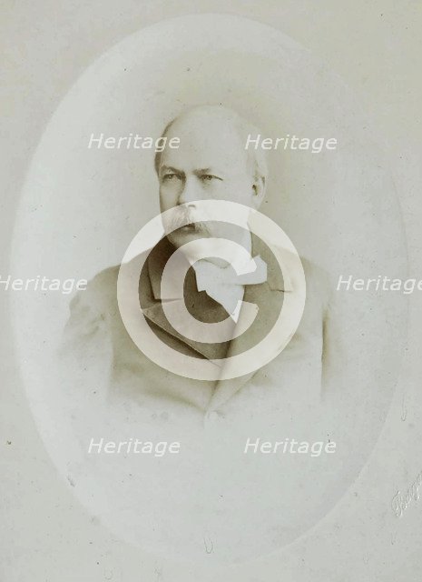 Feodor Burdin, Russian actor, 1870s. Artist: Unknown