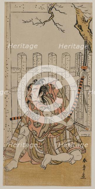 Ichimura Uzaemon IX as Umeomaru, mid 1770s. Creator: Katsukawa Shunsho (Japanese, 1726-1792).