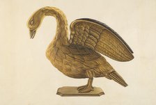 Carved Goose, c. 1937. Creator: Sumner Merrill.
