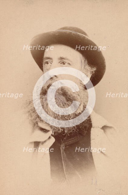 [George Frederick Watts], 1860s. Creator: John & Charles Watkins.