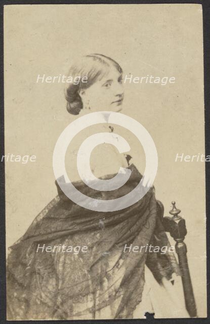 Portrait of a Woman, late 19th century. Creator: Unknown.