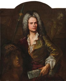 Portrait of the sculptor Giovanni Bernardo Strada (1676-1744), 1679. Creator: Van Loo, Jean Baptiste (1684-1745).
