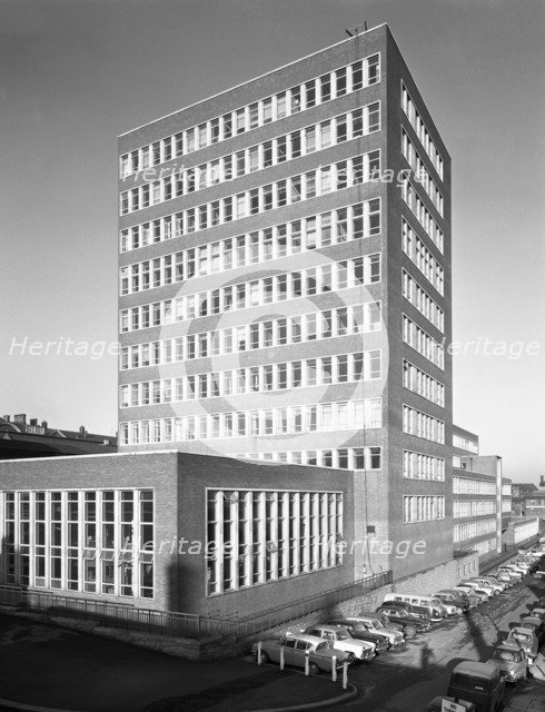 New metallurgy block shortly after completion, Sheffield University, South Yorkshire, 1966. Artist: Michael Walters