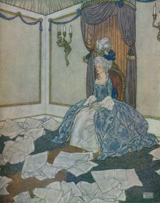 She had read all the newspapers in the world and had forgotten them again, so clever is she, 1912. Artist: Edmund Dulac.