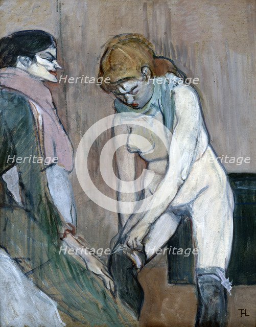'Women of the House', 1894. Artist: Henri de Toulouse-Lautrec