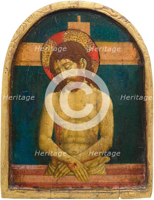 Christ as the Suffering Redeemer. Creator: Giovanni Francesco da Rimini (1420-1469).