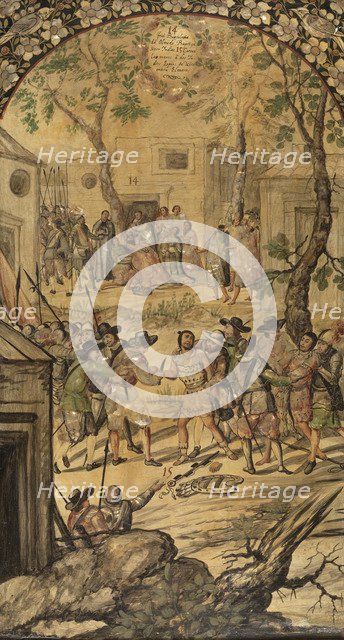 The Conquest of Mexico by Hernan Cortés.