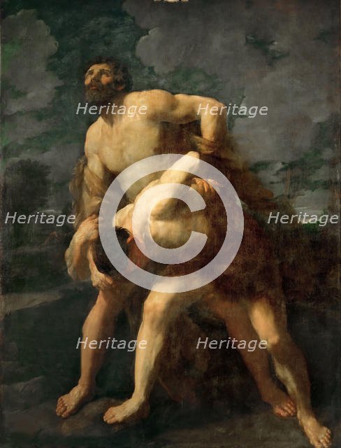 The fight between Heracles and Achelous, 1620-1621. Creator: Reni, Guido (1575-1642).