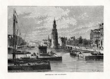 'The Kalkmarkt, Amsterdam', Holland, 1879. Artist: Taylor