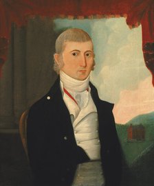 Captain Charles McKnight, 1800. Creator: Jacob Frymire.