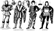 'The Gallery of British Costume: The Dresses Worn In Richard III's Reign', c1934. Artist: Unknown.