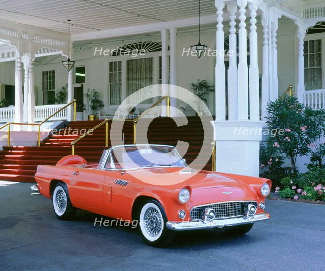 1956 Ford Thunderbird. Artist: Unknown.