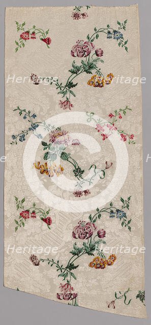 Skirt Panel, England, 1749. Creator: Daniel Vautier.