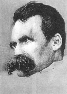 Friedrich Wilhelm Nietzsche, German philospher and writer. Artist: Unknown