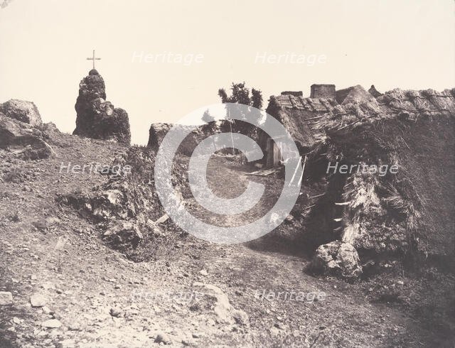 Village de Murols, 1854, printed 1979. Creator: Edouard Baldus.