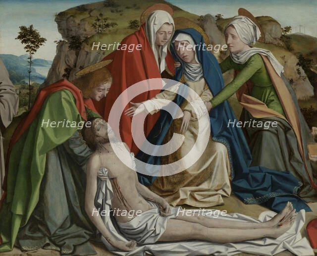 The Lamentation over the Dead Christ. Creator: Henri Changenet.