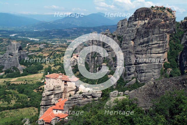 Meteora, Greece, 2003. Creator: Ethel Davies.