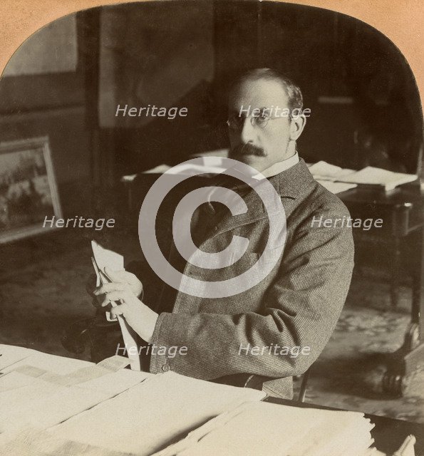 Sir Alfred Milner, British statesman, 1900.  Artist: Keystone View Company