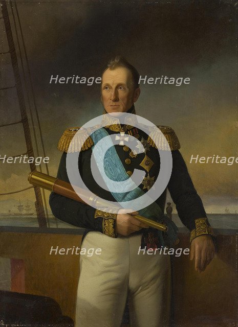 Portrait of Admiral Aleksey Samuilovich Greig (1775-1845).