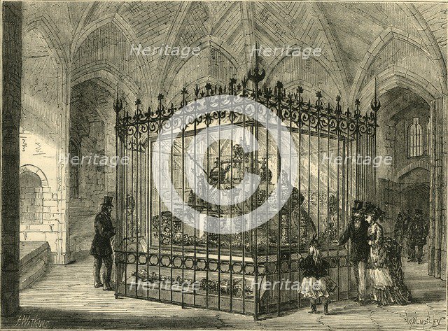 'The Jewel Room at the Tower', c1872. Creator: Unknown.