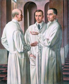 The Surgeons, 1926. Creator: Oppi, Ubaldo (1889-1942).