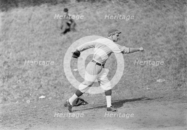 Chick Gandil, Washington Al, At University of Virginia, Charlottesville (Baseball), ca. 1912-1915. Creator: Harris & Ewing.