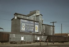 Flour mill, Caldwell, Idaho, 1941. Creator: Russell Lee.