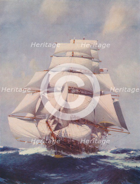 'Gracefully Riding the Seas', 1936. Artist: Unknown.