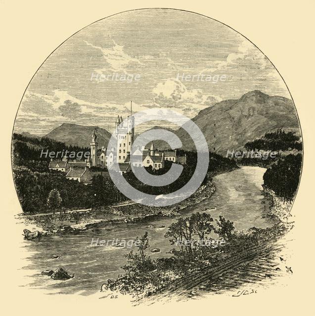 'Balmoral Castle, from the Road', 1898. Creator: Unknown.