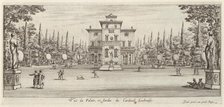 Vuë du Palais et Jardin du Cardinal Ludovise, 1640-1660. Creator: Israel Silvestre.