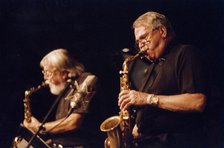 Phil Woods and Bud Shank, North Sea Jazz Festival, The Hague, Netherlands, 2004. Creator: Brian Foskett.