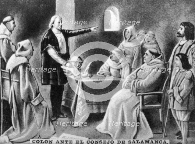 Council of Salamanca, (15th century), 1920s. Artist: Unknown