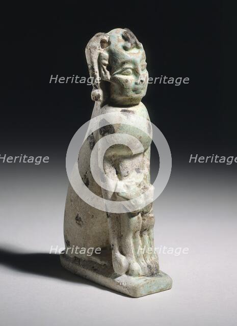 Human-Headed Cat, 7th-6th century B.C.. Creator: Unknown.