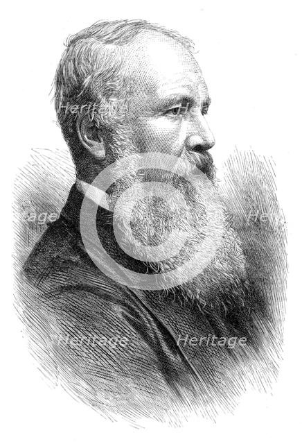 The Very Rev. J. C. Ryle, Dean of Salisbury, 1880. Creator: Unknown.