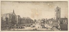 Sala Regalis cum Curia West-monasterÿ, vulgo Westminster haal (Westminster Hall), 1647. Creator: Wenceslaus Hollar.